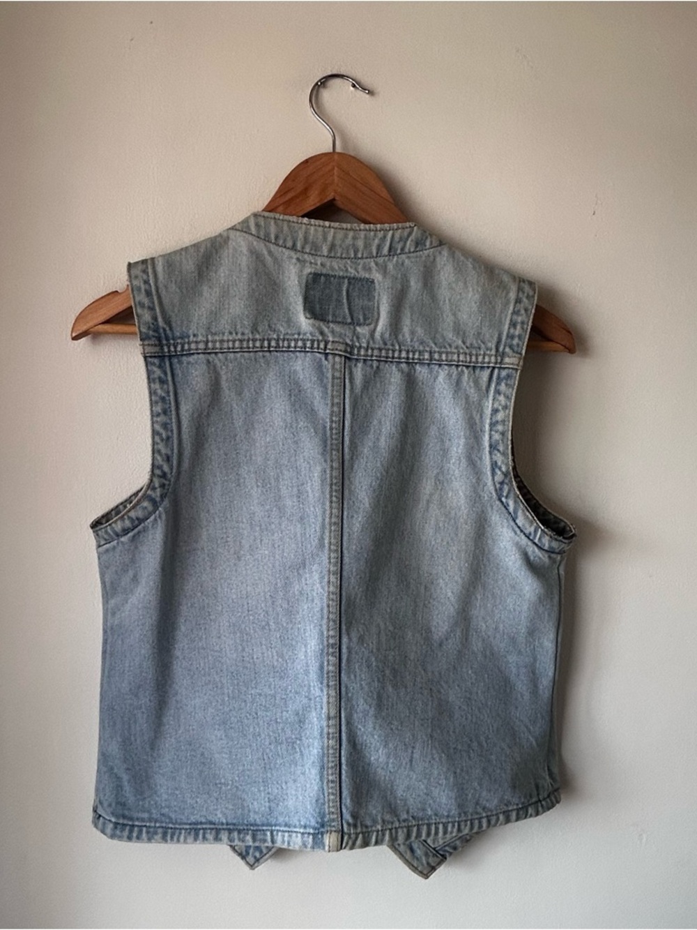Big John Vintage Men’s Denim Vest Size 40in/ 101.5cm Chest - Picture 3 of 16